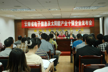 云南省電子信息行業協會發布會 云南省電子信息行業協會發布會